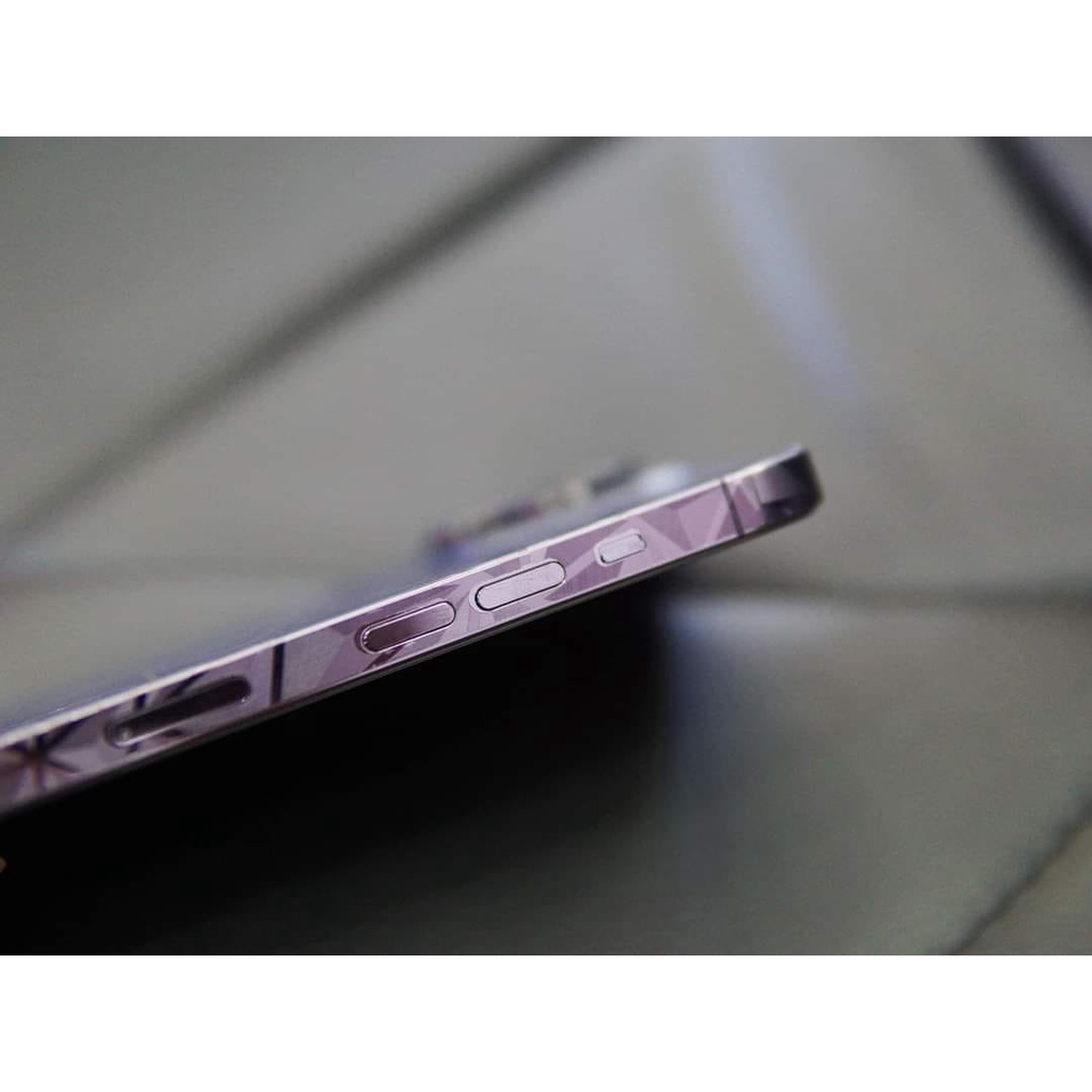 Miếng dán PPF kim cương 4D iPhone 14 Pro Max / 13 Pro Max / 12 Pro Max / 11 Pro Max,... mặt lưng full viền