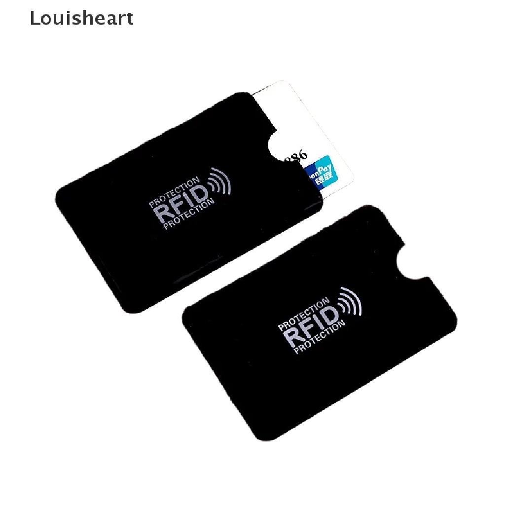 Set 10 Bao Đựng Thẻ Ngân Hàng E-Wallet Id Bằng Lá Nhôm Chống Nước Chống Rfid Bảo Vệ Thẻ Tín Dụng