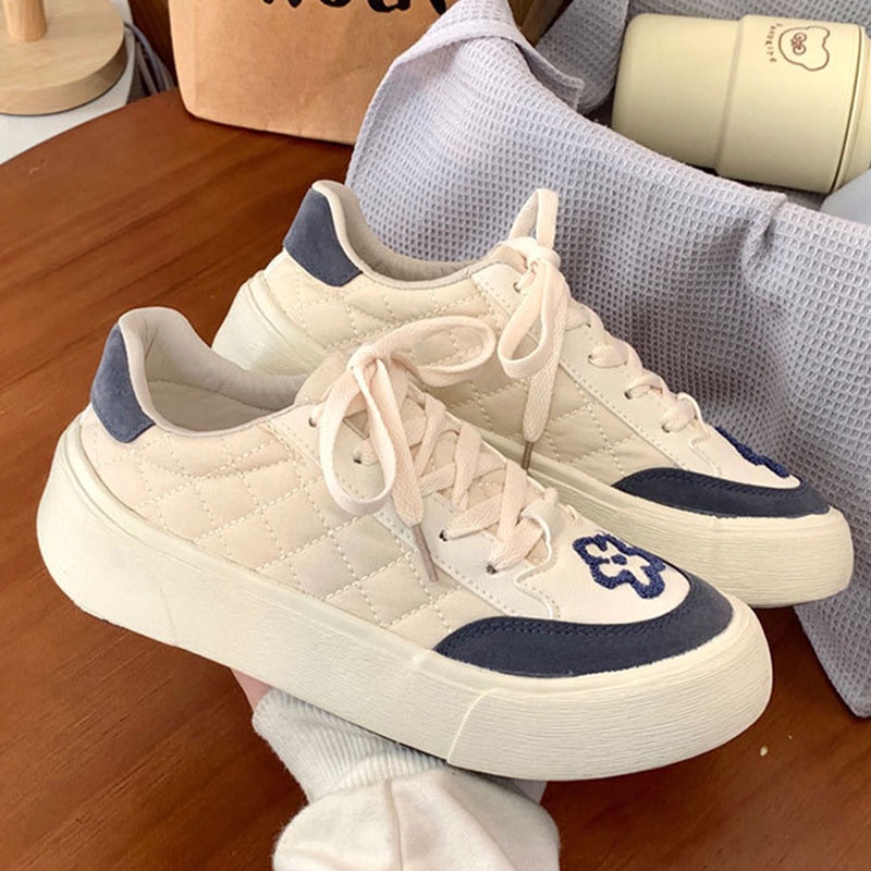 One more shoes Giày Thể Thao Vải Bạt Thời Trang Hàn Cho Nữ Mới