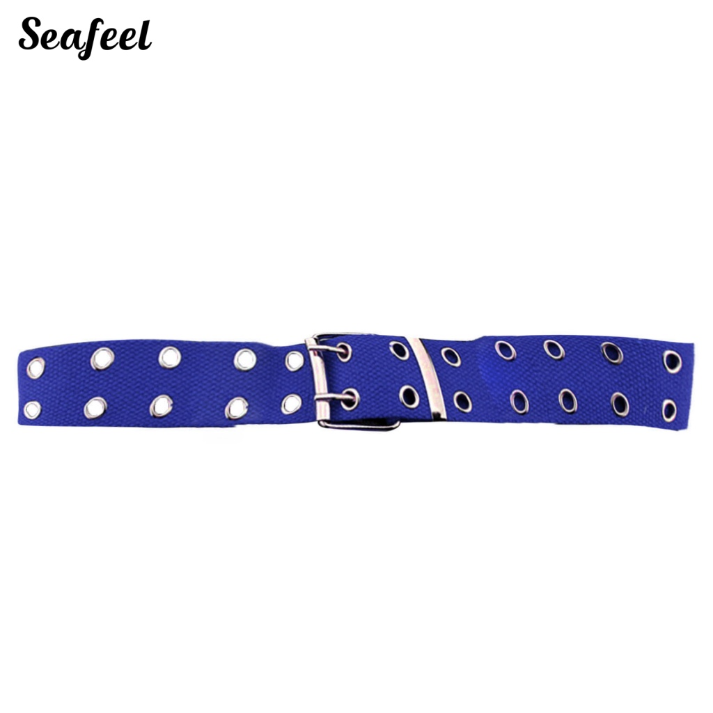 Thắt Lưng Vải Canvas Bản Rộng Cho Nữ