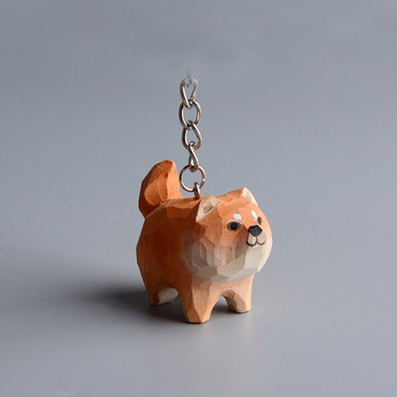 Móc Khóa Hình Chú Chó Hoạt Hình Đáng Yêu