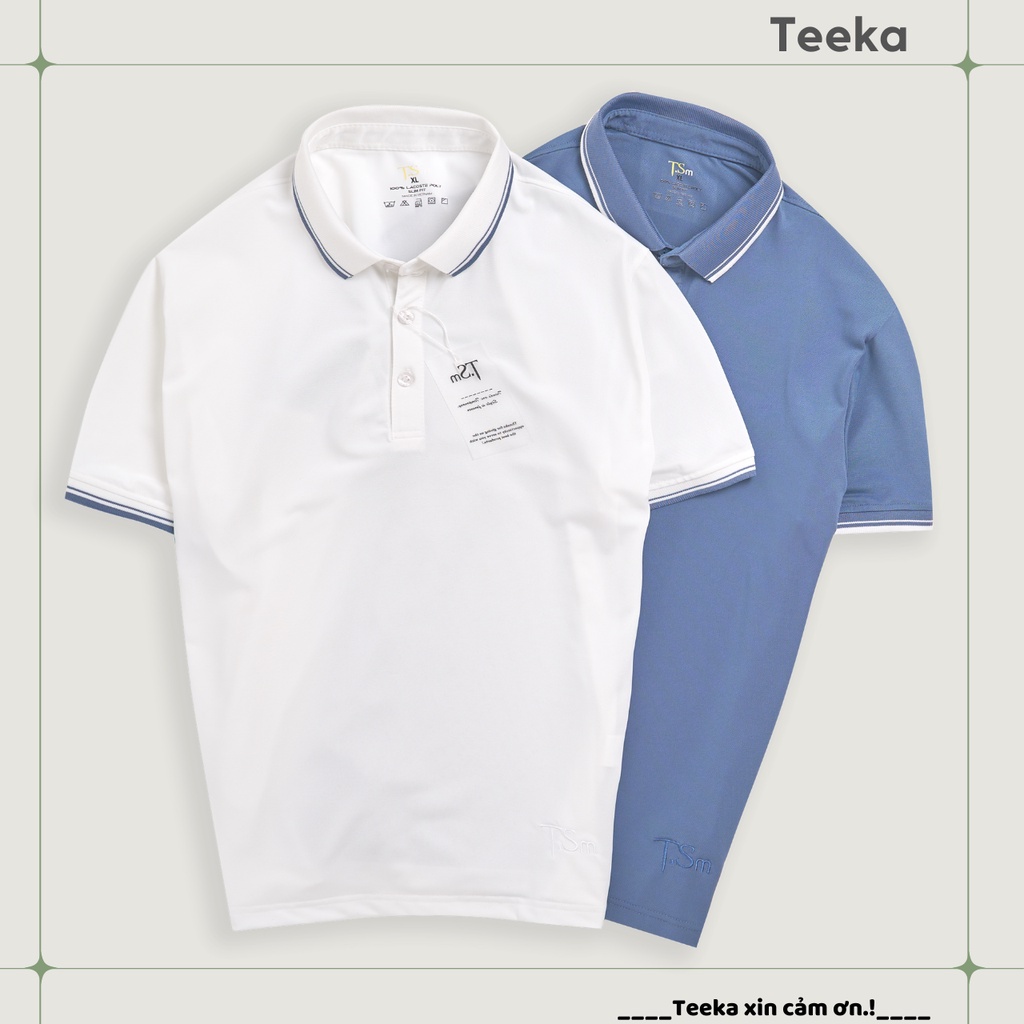 Áo Polo nam vải cá sấu cao cấp co dãn 4 chiều,mềm, thoáng mát, form chuẩn, TP01