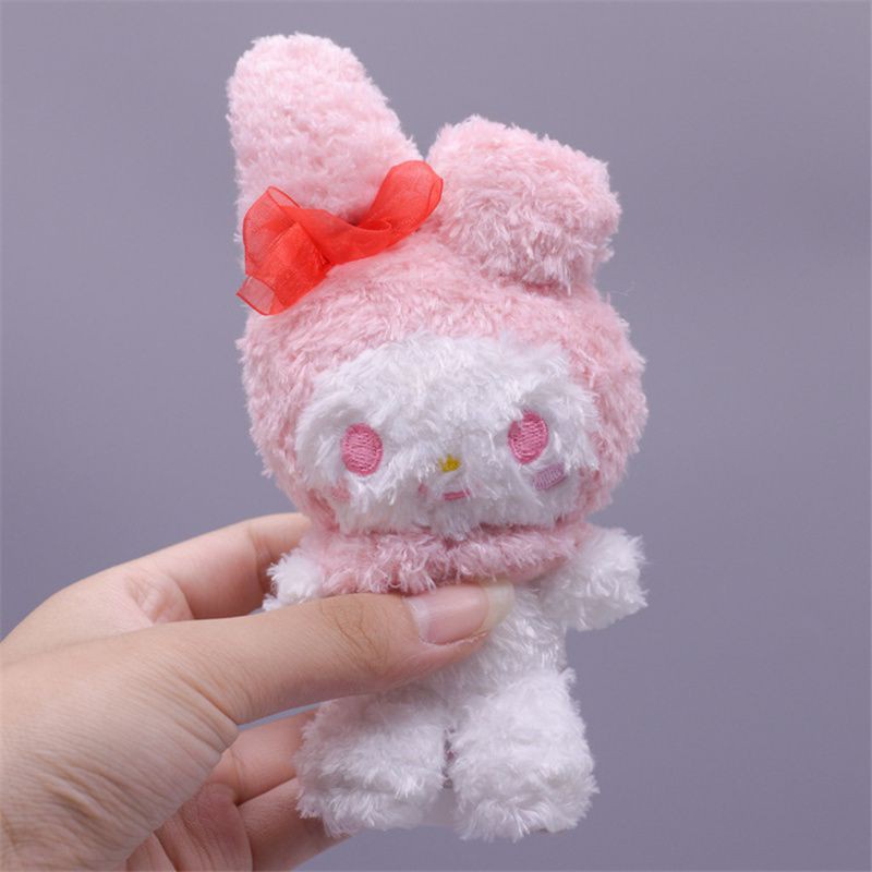 SANRIO Móc Khóa Búp Bê Nhồi Bông Mềm Mại Đáng Yêu