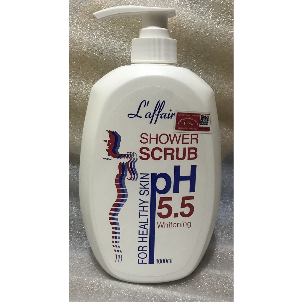 Sữa tắm L'affair pH 5.5 hạt 1000ml