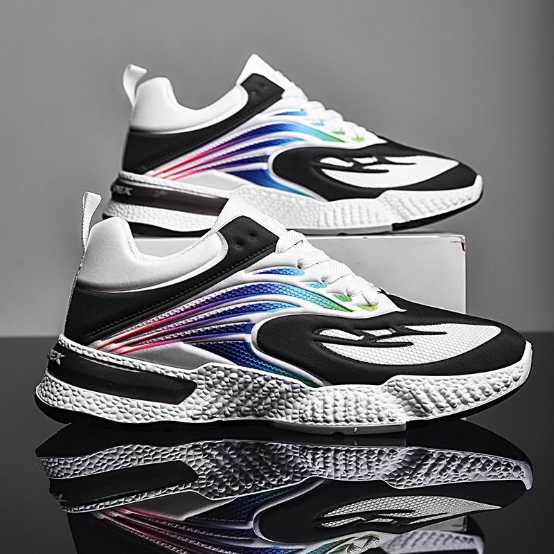 Giày Thể Thao Nam Đế Cao TT08 Fashion Sport Màu Trắng