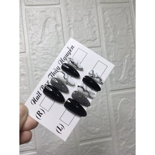 Nailbox móng úp thiết kế vân đá