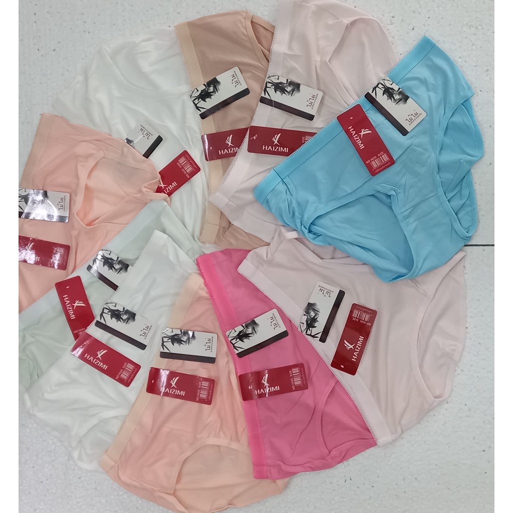 [5cái] Quần lót nữ Big Size từ 55 đến 79kg Thun Cotton thấm hút mềm mại độ co giãn tốt Vòng Eo 60-102cm Giá rẻ)