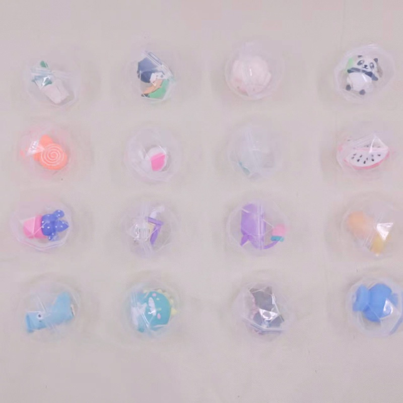 45 mm mới trong suốt kim cương bóng máy xoắn trứng cho trẻ em học sinh dễ thương đáng yêu bút trường hợp siêu giá trị quà tặng con trai