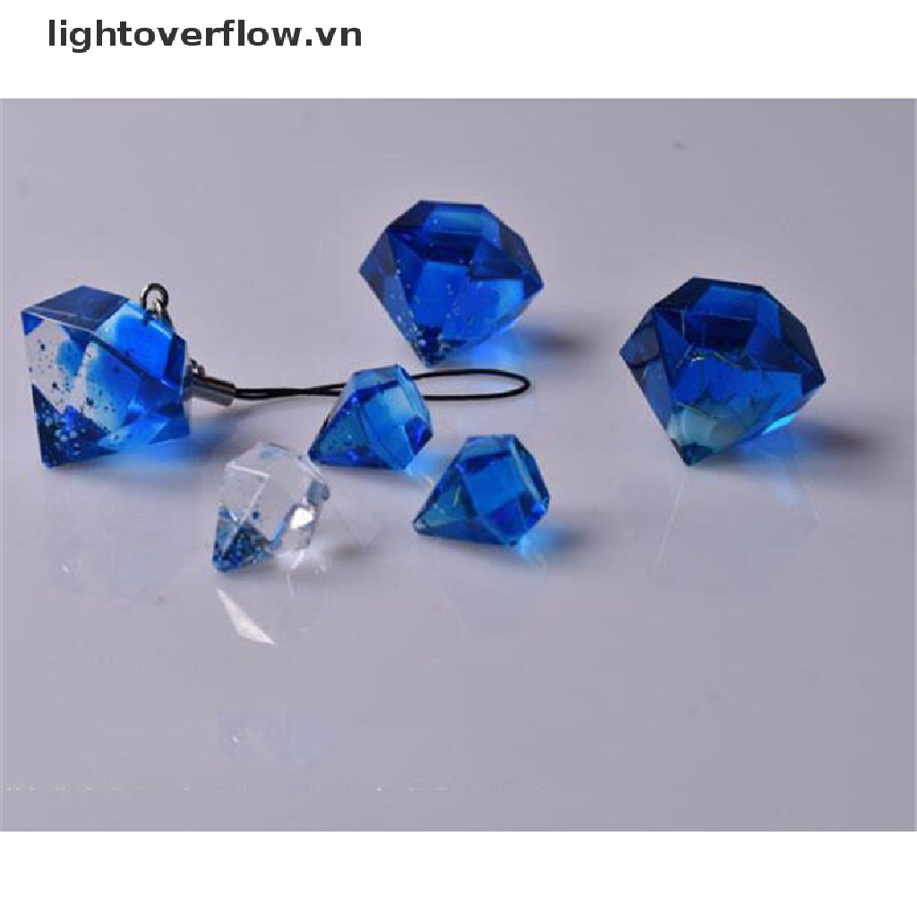 Khuôn Silicon Trong Suốt Dùng Tạo Hình Kim Cương DIY