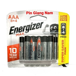 Pin AAA Energizer Max E92 Alkaline Hàng Chính Hãng DKSH Việt Nam