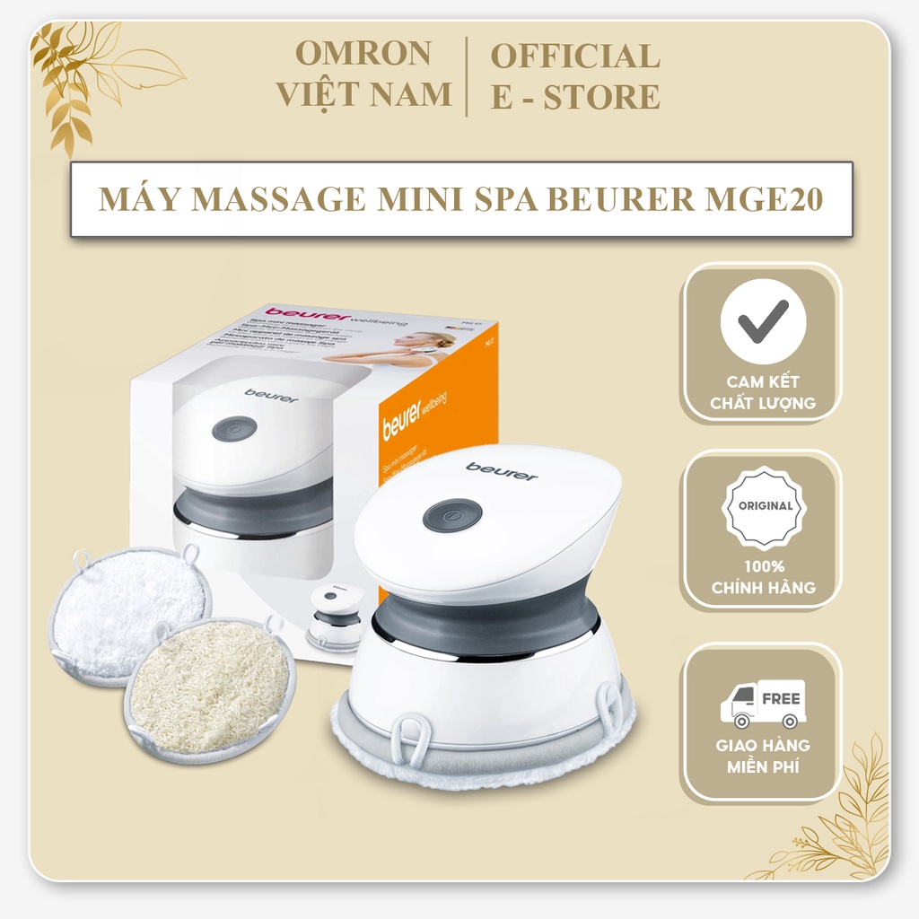Máy massage mini Spa Beurer MGE 20 | Hàng Nhập Khẩu Đức - Bảo Hành 24 Tháng