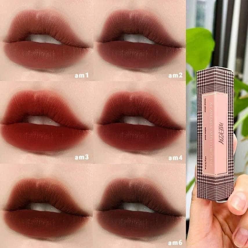 Son Merzy Academia Mellow Tint 4g - Kem Siêu Lì, Lâu Trôi, Lên Màu Chuẩn