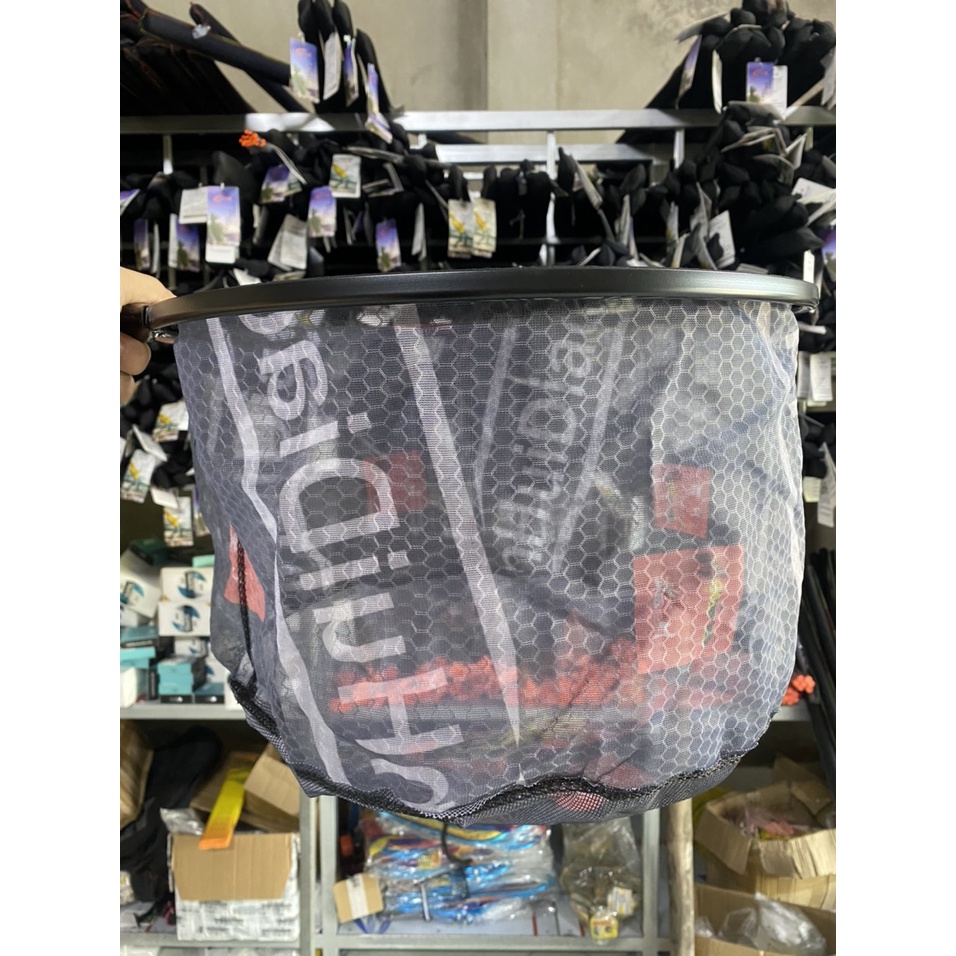 Mặt Vợt Cá vành tròn 35cm 40cm siêu nhẹ siêu cứng Chuyên Câu Đơn Câu Đài