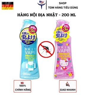 Xịt chống muỗi côn trùng skin vape 200ml hàng nhật
