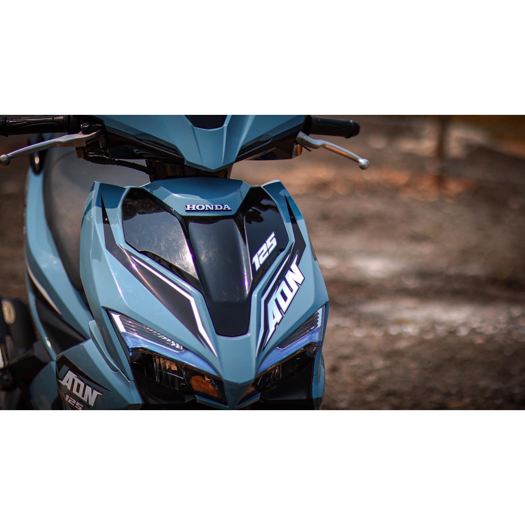 TEM RỜI mẫu ADN AirBlade 125 xám xi măng - tem cao cấp không bay màu