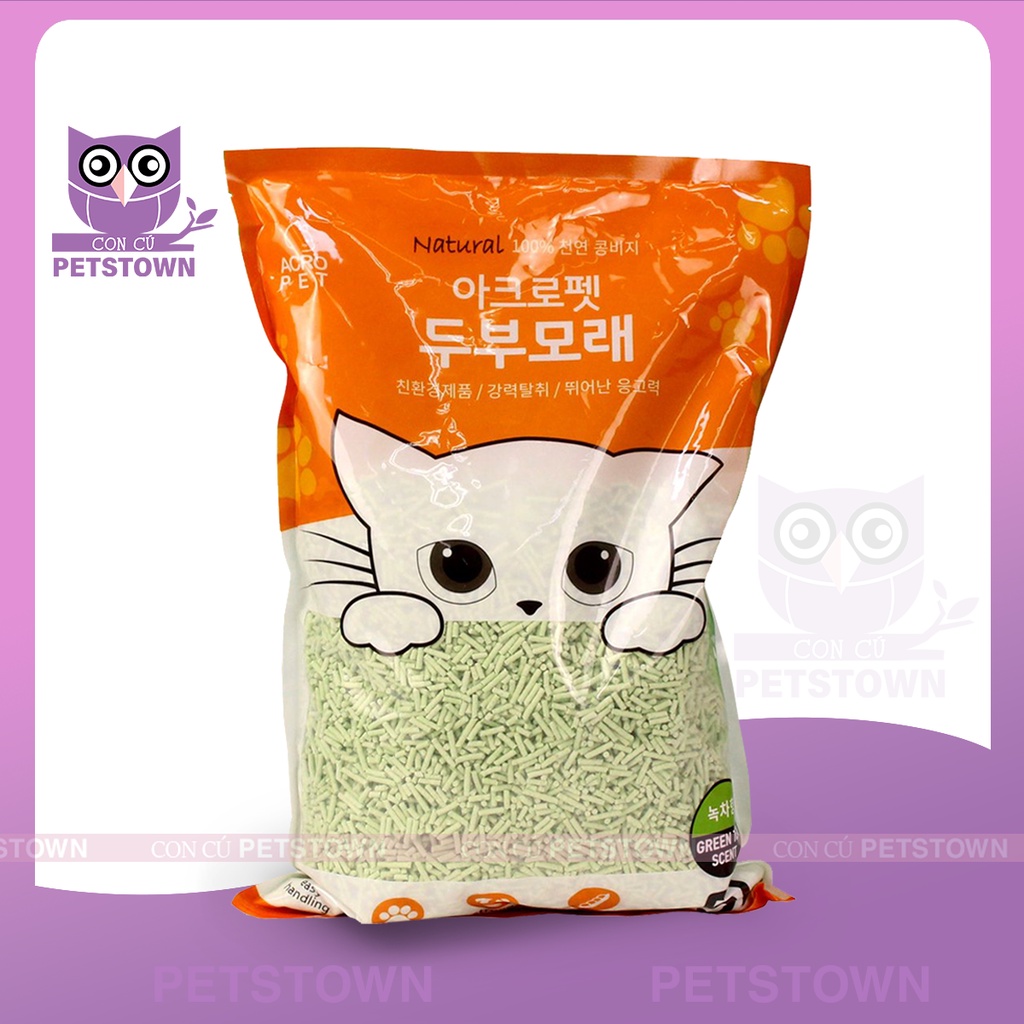 Cát vệ sinh đậu phụ cho Mèo ACROPET 5L