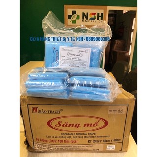 Săng mổ phẫu thuật không lỗ,có lỗ bảo thạch 80cm x 80cm khăn trải phẫu thuật bảo thạch 80x80cm