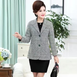 Áo vest dạ kẻ 2 lớp trung niên bigsize 80 kí lô