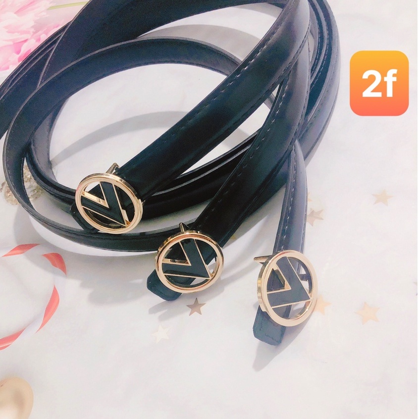 Thắt Lưng Nữ Bản Nhỏ Dây Nịt Nữ Mặt Đá Cao Cấp Phong Cách Thời Trang Trẻ Trung Nữ Tính