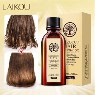 Dầu dưỡng tóc Laikou Morocco Hair 60ml suôn mượt chuẩn Salon