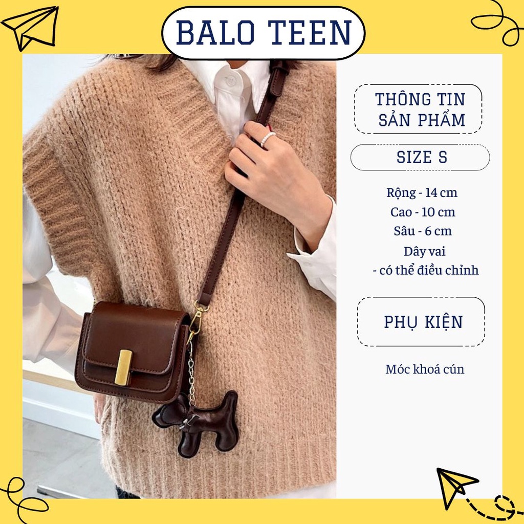 Túi Xách Nữ Cao Cấp Thời Trang - Túi Xách Nữ Thời Trang Chất Da Đeo Chéo, Quai Xách
