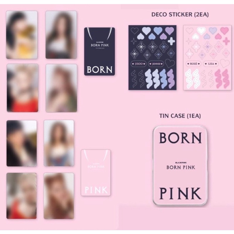 HÌNH THẺ BLACKPINK PHOTOCARD + TOP LOADER KIT WEVERSE SHOP