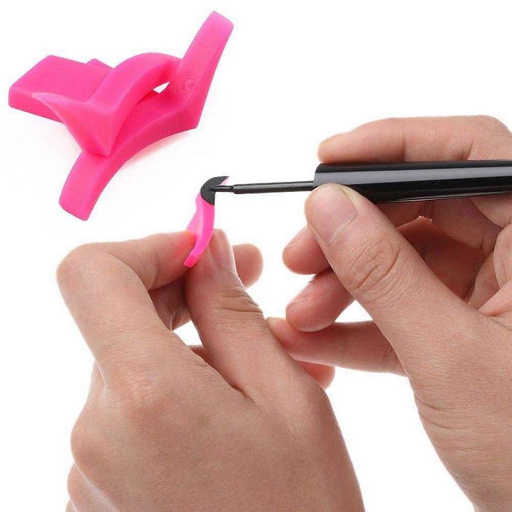 1 Cặp Khuôn Silicone Kẻ Mắt Hình Đôi Cánh Chuyên Nghiệp Dành Cho Nữ