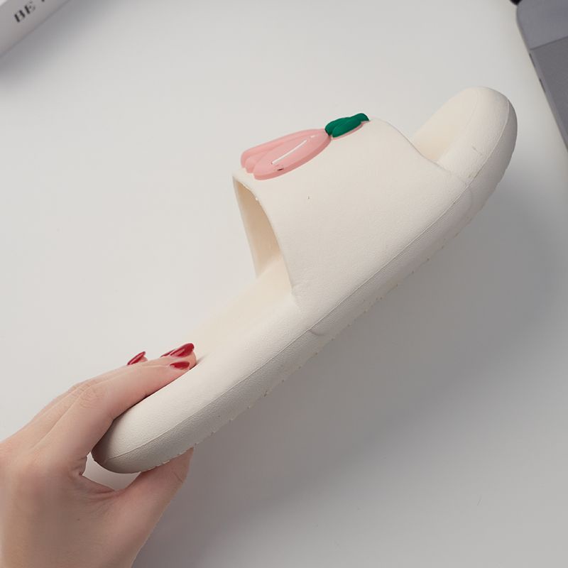 Bán Chạy#Dép Đi Trong Nhà Tắm Khử Mùi Hình Hoa Tulip Dễ Thương Cho Bạn Gái