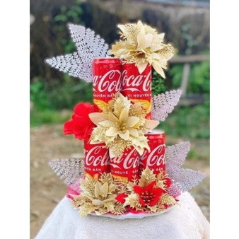 Hoa nhũ kim tuyến nhân tạo 14cm trang trí NOEL giáng sinh , giỏ quà TẾT ( Ảnh + video tự chụp )
