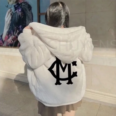 Áo khoác, áo khoác lông thêu logo mikenco siêu ấm