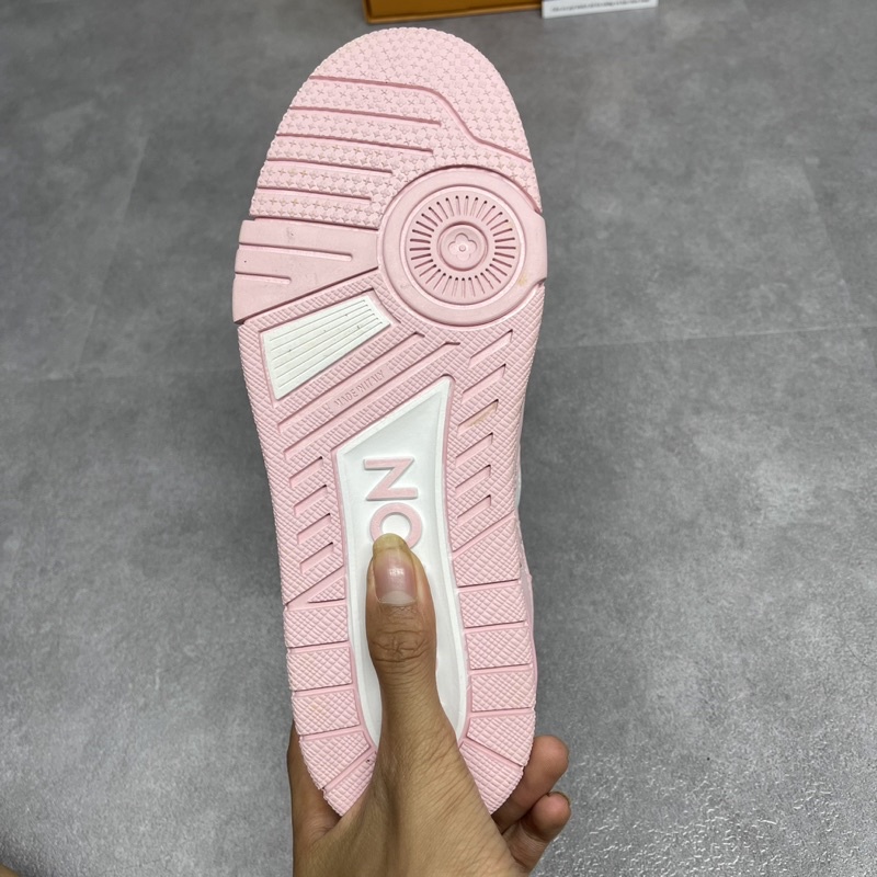 Giày Thể Thao LV hồng full box+pk