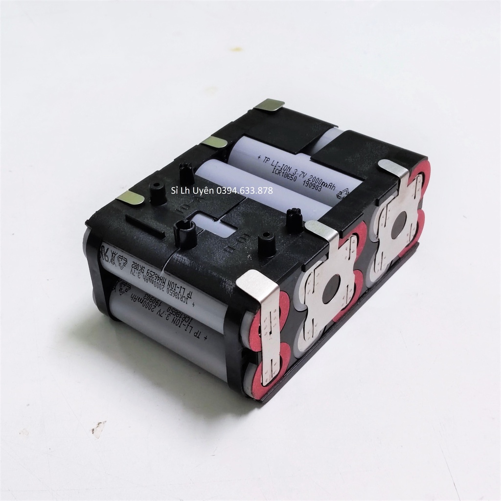 Pin 5S 18V / 21V 4000MAH Xả cao 65A. Được đóng từ 10 cell TP Chính hãng