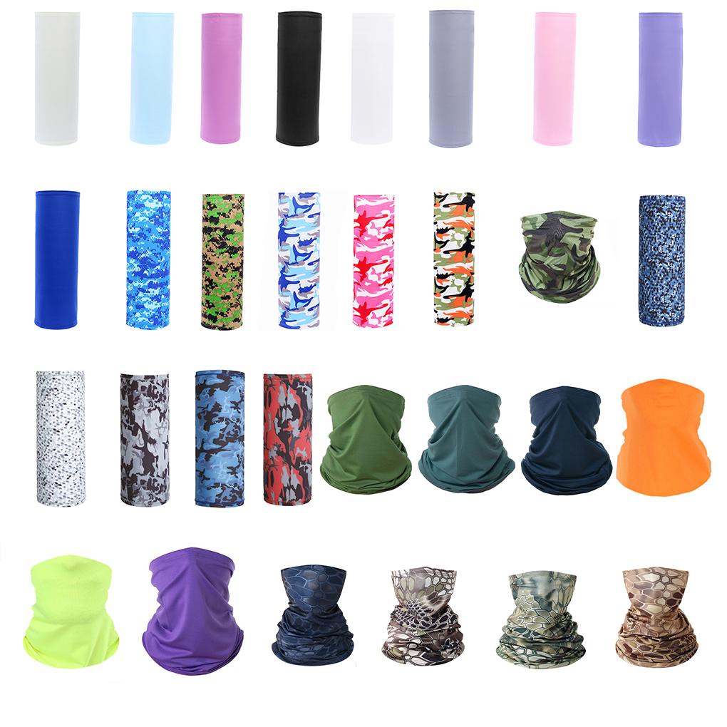 [MAPD] Khăn Quàng Cổ Bandanas Lụa Băng Không Đường May Bảo Vệ Miệng Khi Đi Xe Đạp Leo Núi Câu Cá Ngoài Trời Mùa Hè