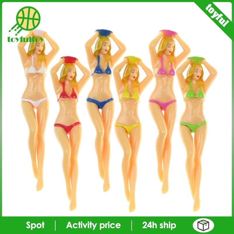 Set 6 Tees Golf Vui Nhộn Chất Lượng Cao Cho Nữ