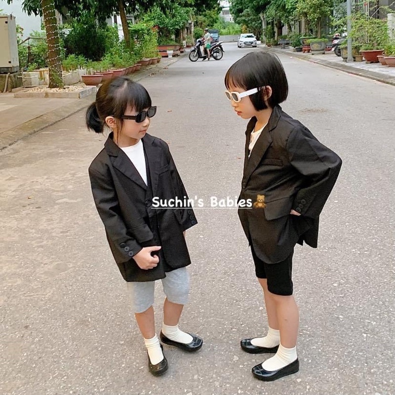 Áo vest - Blazer cho bé trai và gái Suchin