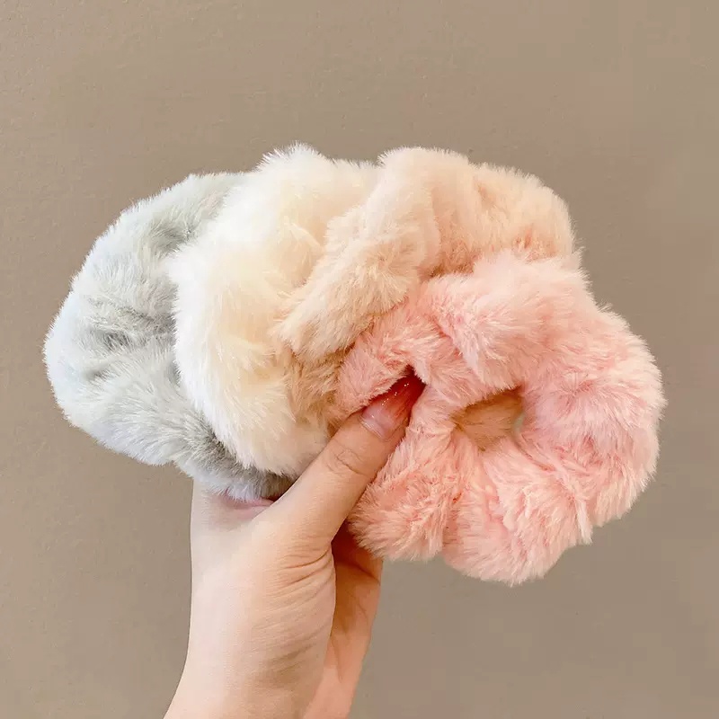 Bộ 7 Món Vòng Tóc Sang Trọng Hàn Quốc Dây Cao Su Mới Cho Nữ