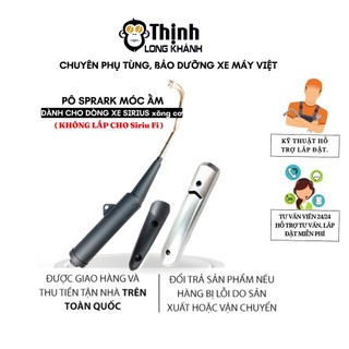 Pô móc sẵn, móc ấm - Pô Sprak mẫu cũ