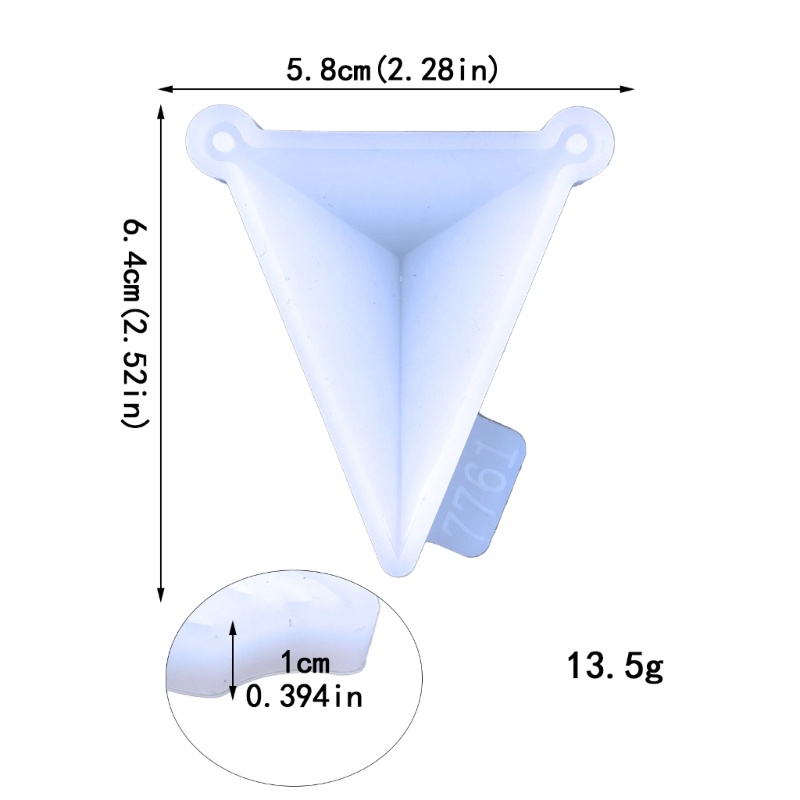 Sa Khuôn Silicone Làm Trang Sức Hình Kim Cương
