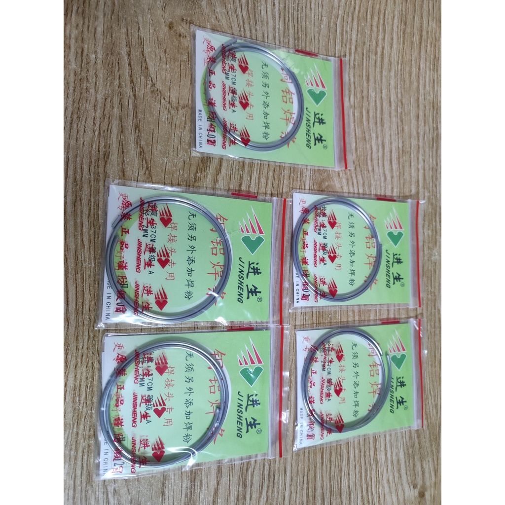 Que hàn nhôm có lõi thuốc