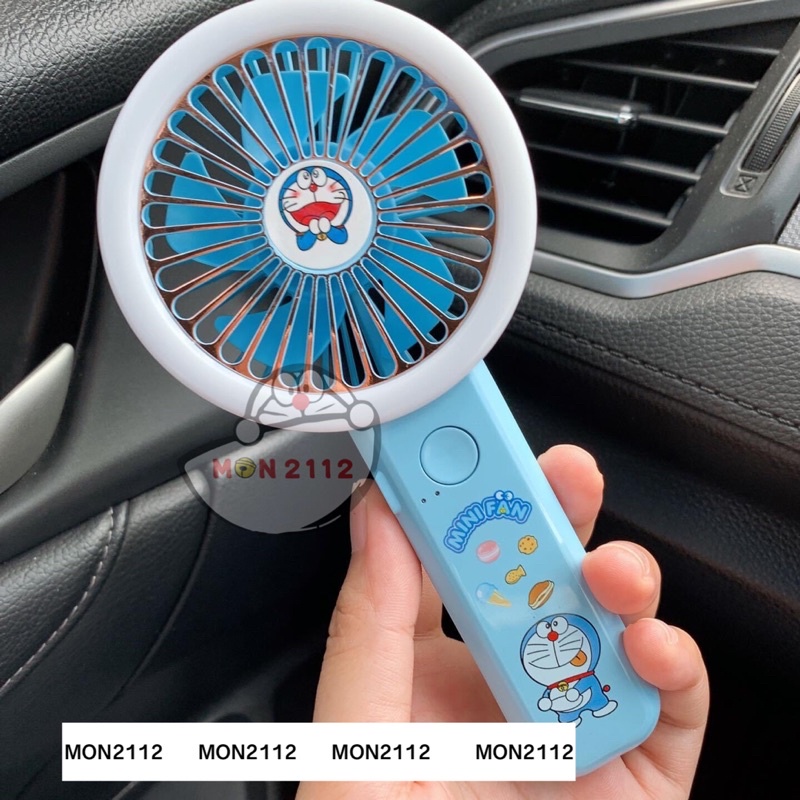 Quạt Doraemon Doremon sạc usb cầm tay