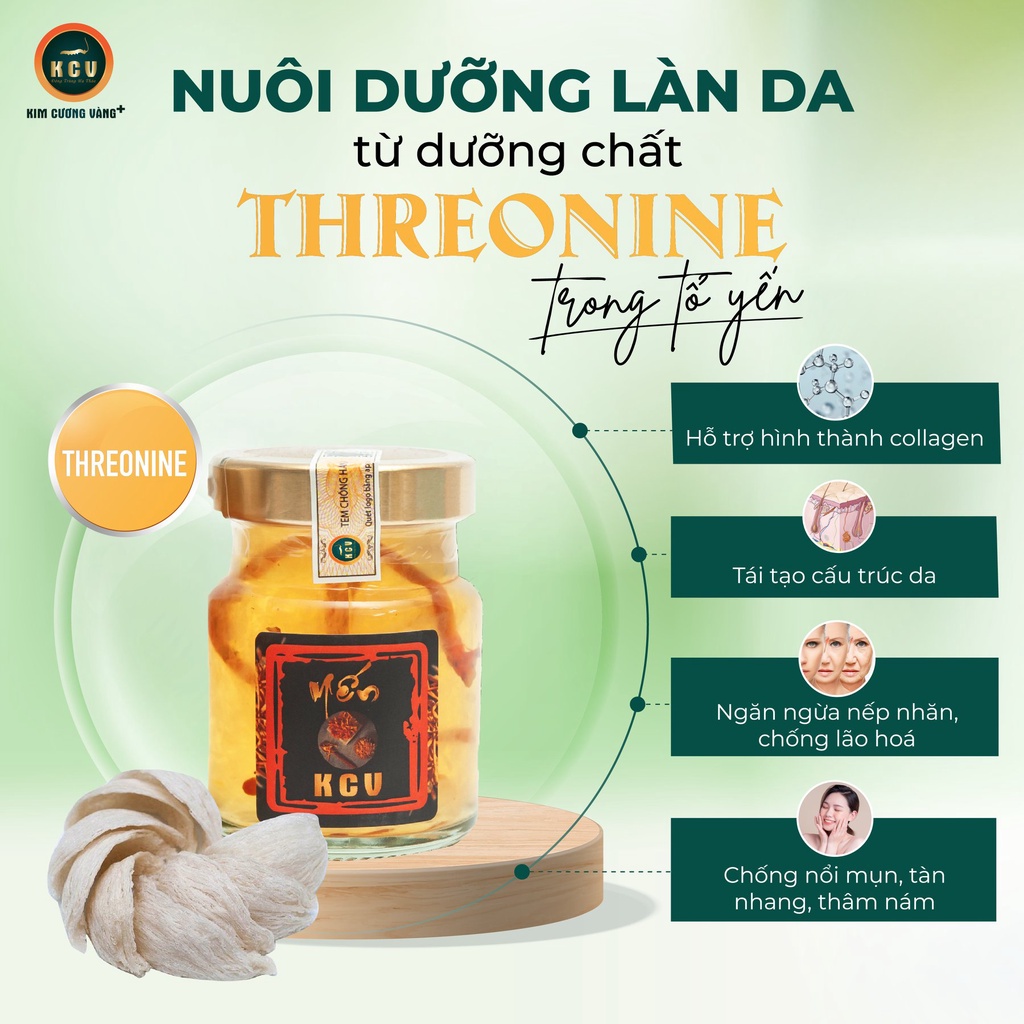 [Mã BMLT30 giảm đến 30K đơn 299K] Yến Đông Trùng Hạ Thảo Kim Cương Vàng (Combo 2 Hộp x 6 Hũ/Hộp)