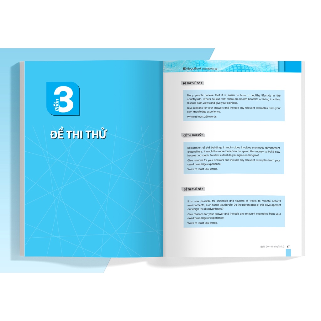 Sách IELTS GO - Writing task 2 - Dàn ý mẫu cho tất cả các dạng bài - MGB