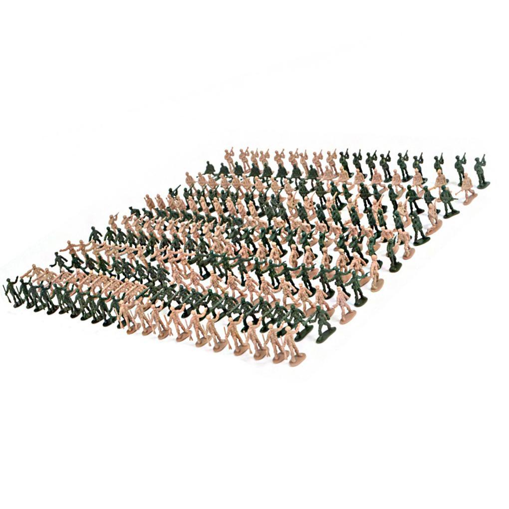 Bộ 360 Mô Hình Lính Bằng Nhựa 1: 72 12 Loại Tự Trang Trí Bàn Làm Việc