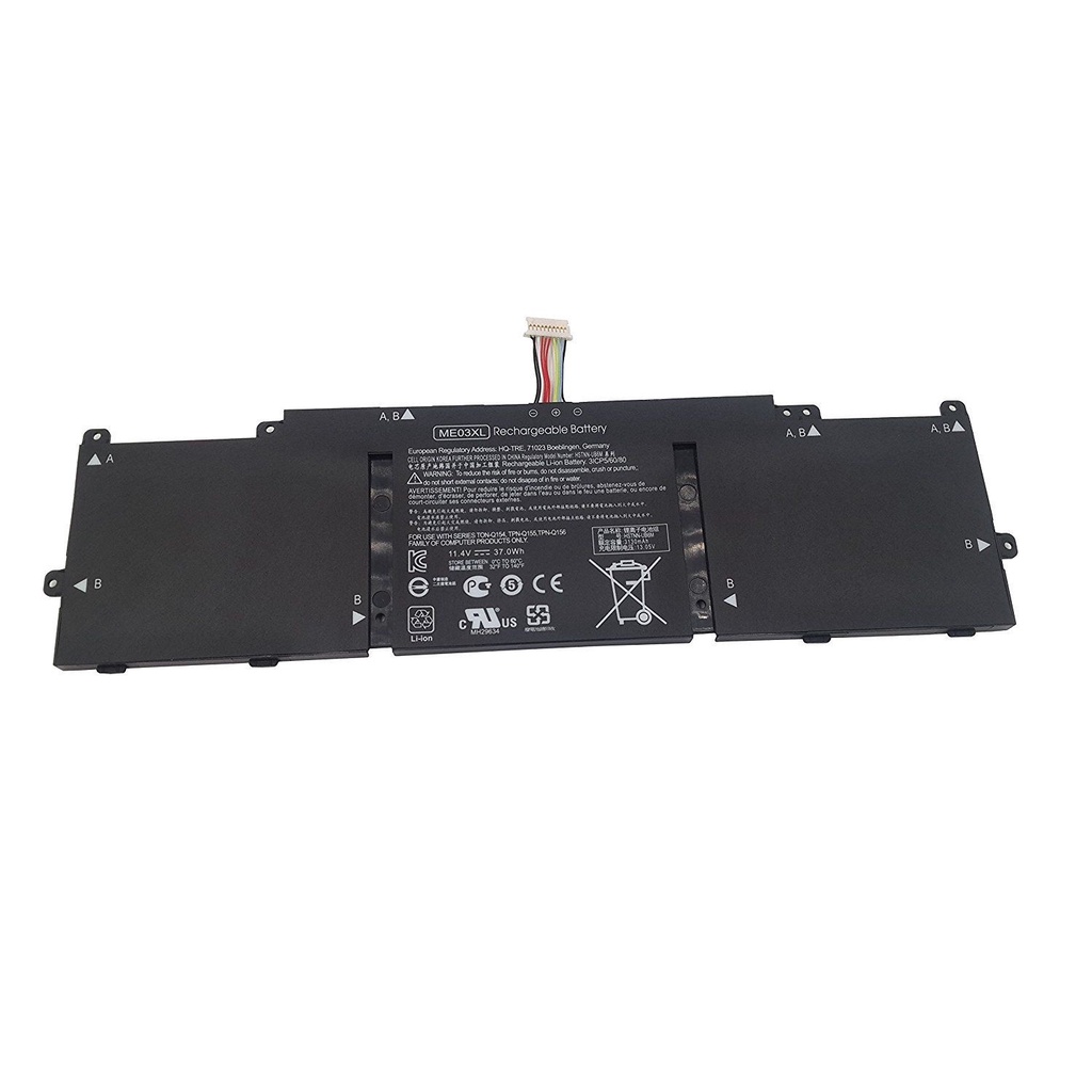 💖 Pin HP 37Wh Stream 13-C 13-C010NR 13-c004TU 11-D001DX 11-D010CA ME03XL Battery