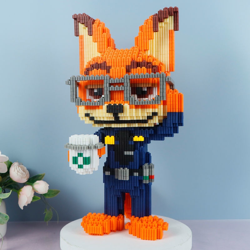 doraemon  one piece  pokemon  gấu  khủng long bộ   NON-LEGO quân đội  demon slayer  lâu đài  dragon ball  mini Bộ Đồ Chơi Lắp Ráp Mô Hình  Thỏ Cáo Nick 3D Dành Cho Bé Trai Và Bé Gái go le