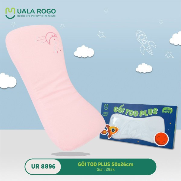 Gối chống bẹp đầu trẻ em trần bông TOD/TOD PLUS Uala Rogo