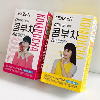 Trà Teazen Kombucha Hàn Quốc (Hộp 10 gói)