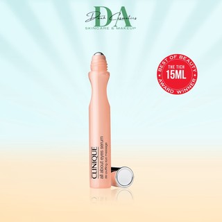 Tinh Chất Dưỡng Mắt Ngăn Ngừa Thâm Quầng Và Bọng Mắt Clinique All About Eyes Serum De Puffing Eye Massage 15Ml