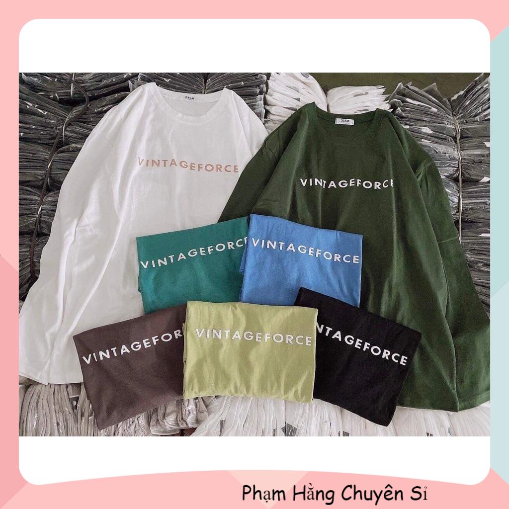 Áo thun tay dài thu đông màu trơn form rộng Basic Tee nhiều màu