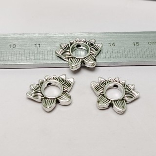 Set 5 Charm hoa sen có thể bỏ hạt ở giữa - KL068 MOCHUONG JEWELRY